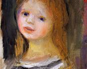 皮埃尔奥古斯特雷诺阿 - Portrait of a Girl